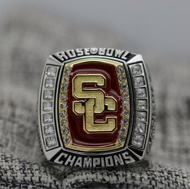 2009 USC South California Trojans Rose Bowl Championship ring Size 8 9 10 11 12 13 14