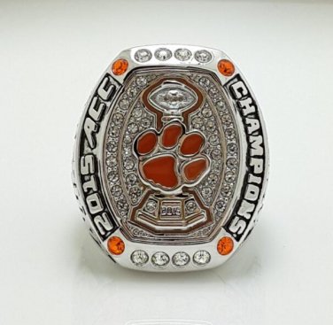 2015 Clemson Tigers ACC Orange Bowl National Championship ring Size 8 9 10 11 12 13 14
