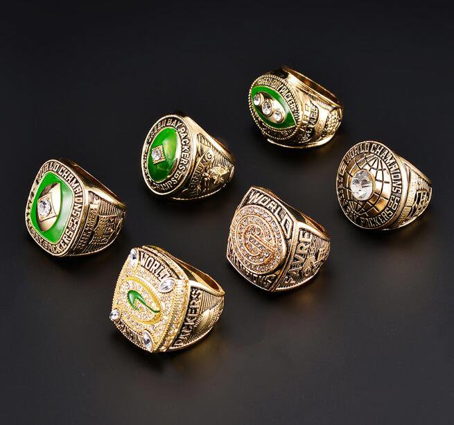 A Set 1961 1965 1966 1967 1996 2010 Green Bay Packers Super Bowl ...