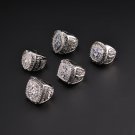 5pcs 1971 1977 1992 1993 1995 Dallas Cowboys Super Bowl Championship rings Size 11