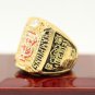 2013 Florida State Seminoles National Championship ring Size 11 US Back Solid