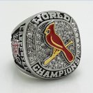2011 St. Louis Cardinals World Series Championship ring Size 11 Back Solid