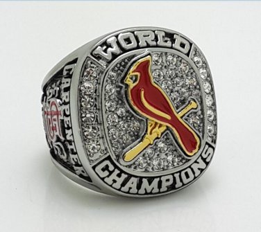 2011 St. Louis Cardinals World Series Championship ring Size 11 Back Solid