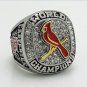 2011 St. Louis Cardinals World Series Championship ring Size 11 Back Solid
