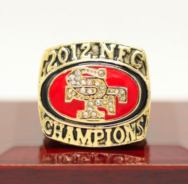 2012 San Francisco 49ERS NFC Championship ring size 11