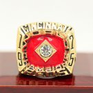 1975 Cincinnati Reds World Series Championship ring Size 11 Back Solid