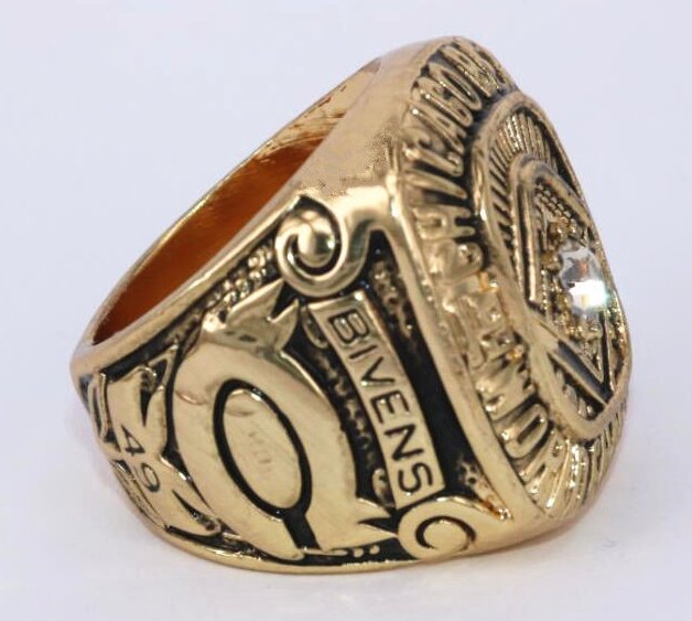 1963 Chicago Bears NFL Championship ring size 11