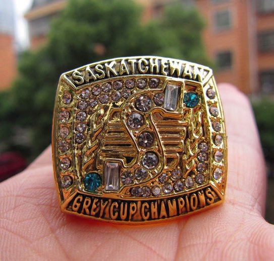 1989 Saskatchewan Roughriders Grey Cup Championship ring Size 11 US ...