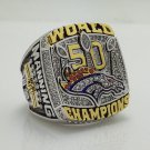 Custom Name for 2015 Denver Broncos Super Bowl Championship ring Size 8 9 10 11 12 13 14