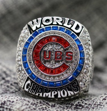 Custom Name for 2016 Chicago Cubs World Series Championship ring Size 8 9 10 11 12 13 14