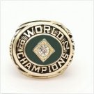 1972 Oakland Athletics World Series Championship ring Size 11 Back Solid