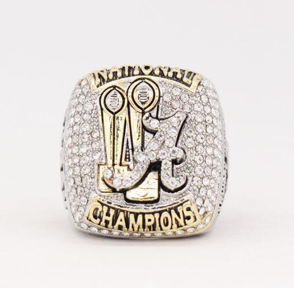 2018 Alabama Crimson Tide National NCAA Championship ring ...