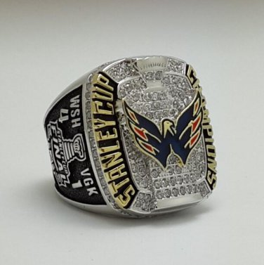 2018 Washington Capitals Stanley Cup Championship ring size 9 Back Solid