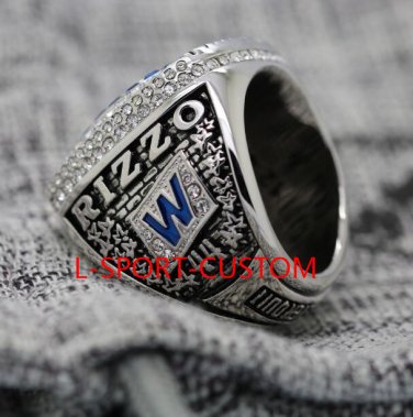 RIZZO 2016 Chicago Cubs World Series Championship ring size 10