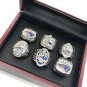 A Set 2001 2003 2004 2014 2016 2018 New England Patriots Super Bowl Championship rings Size 11