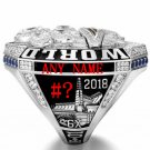 Custom Name & Number for 2018 New England Patriots Super Bowl LIII Championship ring