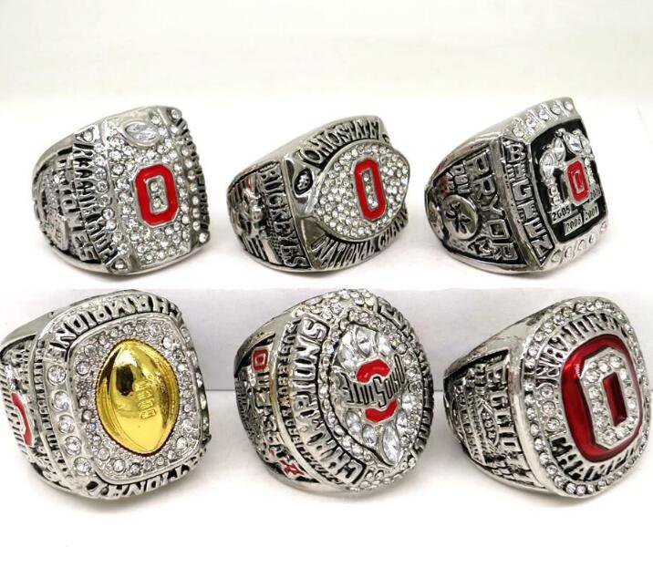 A set 2002 2005 2010 2014 Ohio State Buckeyes Big Ten Championship ...