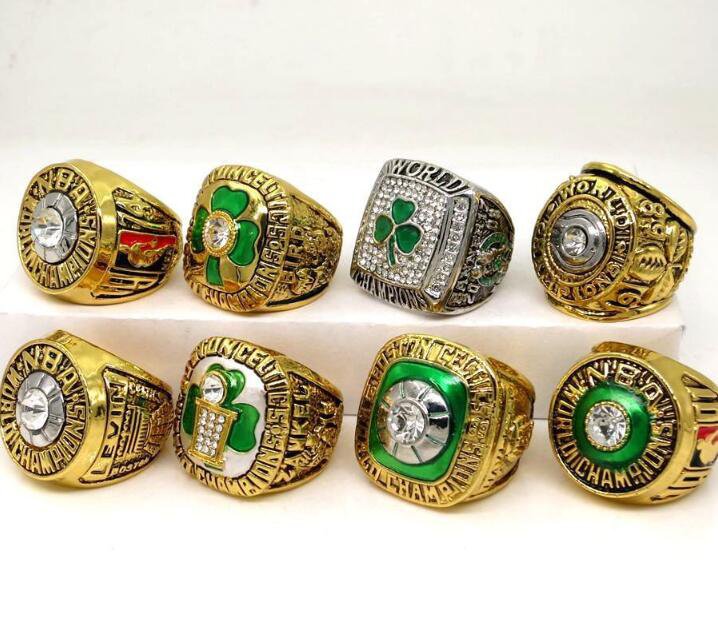 A Set 1968 1969 1974 1976 1981 1984 1986 2008 Boston Celtics Basketball ...