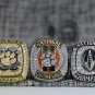 A Set 3Pcs 2018 2019 Clemson Tigers NCAA National Championship rings size 11