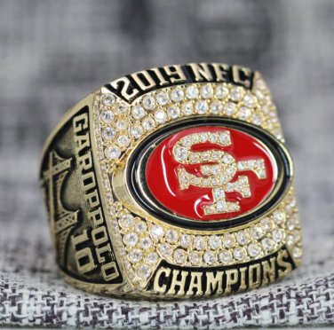 Size 12 San Francisco 49ers 2019 NFC Championship ring