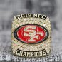 Size 14 San Francisco 49ers 2019 NFC Championship ring