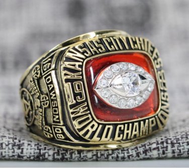 Size 13 Kansas City Chiefs 1969 IV Super bowl championship ring