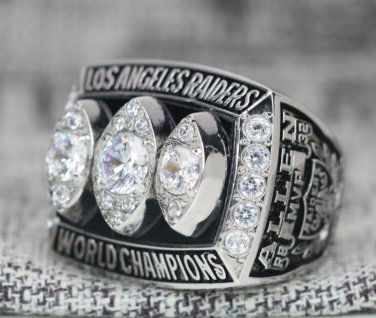 Size 10 Los Angeles Raiders 1983 XVIII Super bowl championship ring