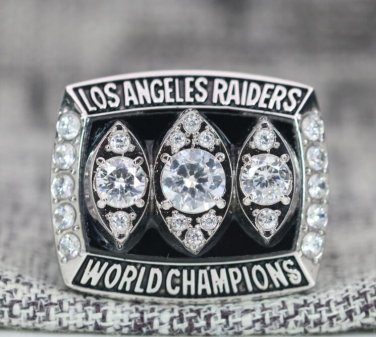 Size 11 Los Angeles Raiders 1983 XVIII Super bowl championship ring