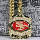 2019 San Francisco 49ers NFC Championship Pendant
