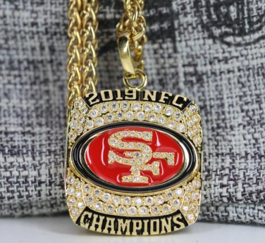 2019 San Francisco 49ers NFC Championship Pendant