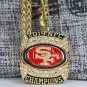 2019 San Francisco 49ers NFC Championship Pendant