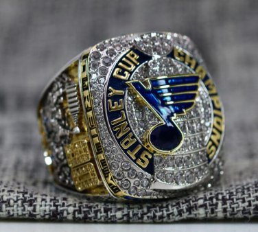 Size 10 St. Louis Blues 2019 Stanley Cup Championship ring Ryan O'Reilly #90