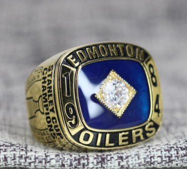 Size 12 Edmonton Oilers 1984 Stanley Cup Championship ring