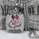 2019 Kansas City Chiefs LIV Super Bowl Championship Pendant