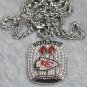 2019 Kansas City Chiefs LIV Super Bowl Championship Pendant