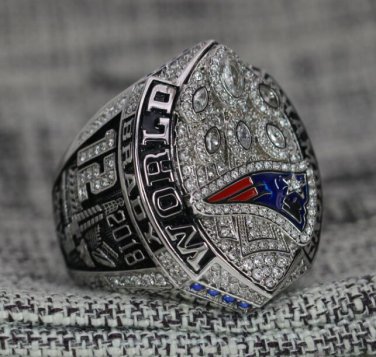 Size 9 New England Patriots 2018 Super Bowl LIII Championship ring Tom Brady