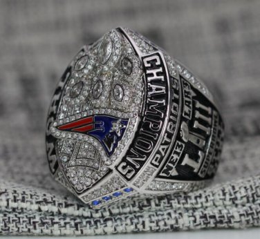 Size 10 New England Patriots 2018 Super Bowl LIII Championship ring Tom Brady