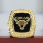 Size 8 Chicago Bulls 1991 Jordan Basketball Championship Copper ring with Wooden Box