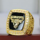 Size 13 Chicago Bulls 1991 Jordan Basketball Championship Copper ring with Wooden Box