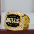 Size 9 Chicago Bulls 1992 Jordan Basketball Championship Copper ring with Wooden Box