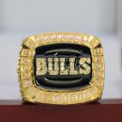 Size 14 Chicago Bulls 1992 Jordan Basketball Championship Copper ring with Wooden Box