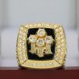 Size 10 Chicago Bulls 1996 Jordan Basketball Championship Copper ring with Wooden Box