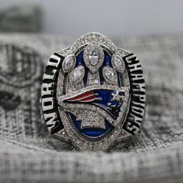 Size 9 New England Patriots 2016 Super Bowl Championship ring Tom Brady
