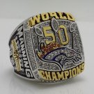 Size 10 Denver Broncos 2015 Super Bowl Championship ring MANNING