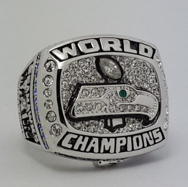 Size 9 Seattle Seahawks 2013 Super Bowl Championship ring