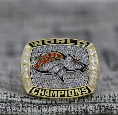 Size 14 Denver Broncos 1997 Super Bowl Championship ring