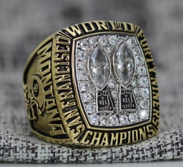 Size 12 San Francisco 49ers 1984 Super Bowl Championship ring