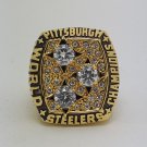 Size 14 Pittsburgh Steelers 1978 Super Bowl Championship ring