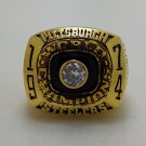 Size 8 Pittsburgh Steelers 1974 Super Bowl Championship ring