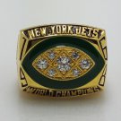 Size 14 New York Jets 1968 Super Bowl Championship ring